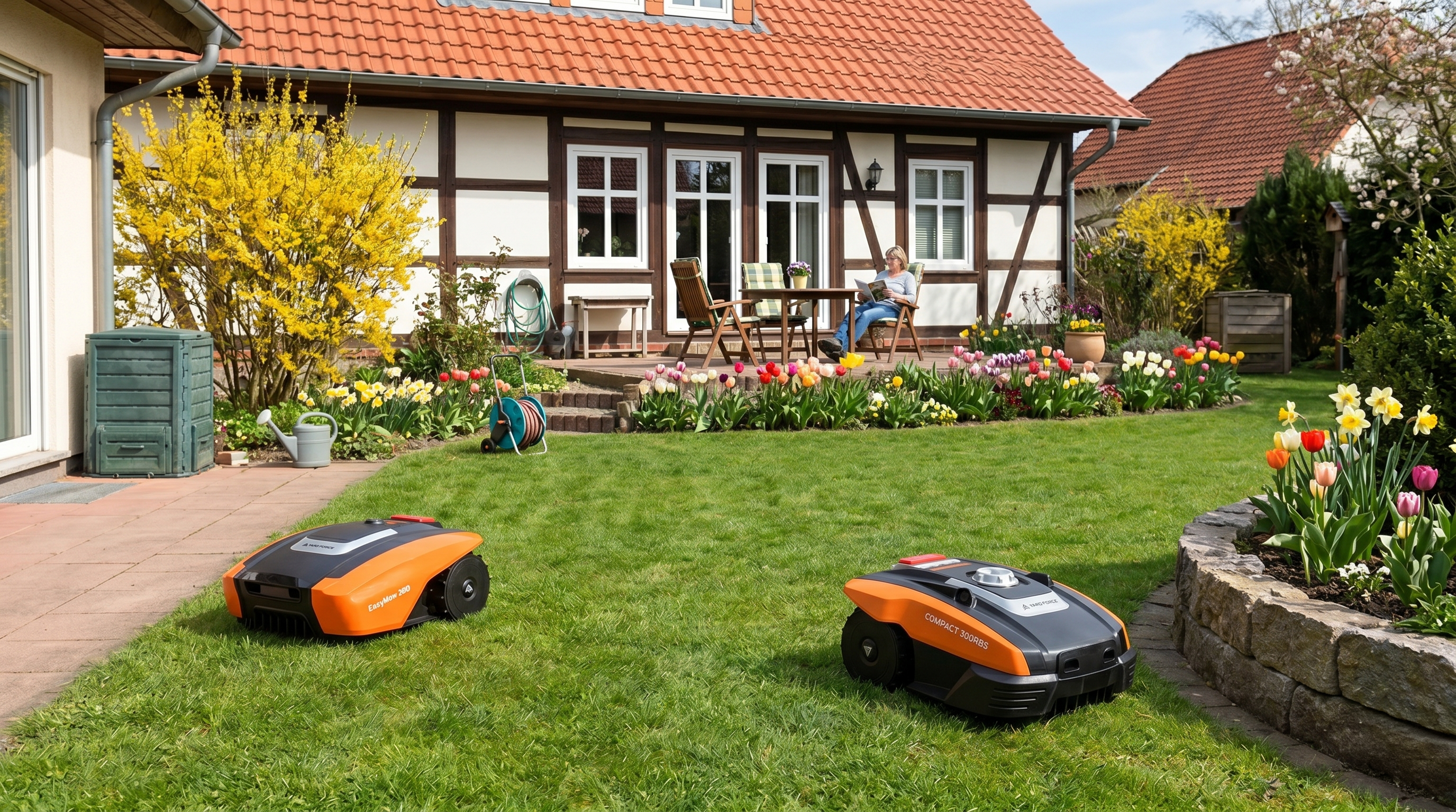 Smarte Mähroboter für kompakte Gärten – Effizienz auf kleinem Raum