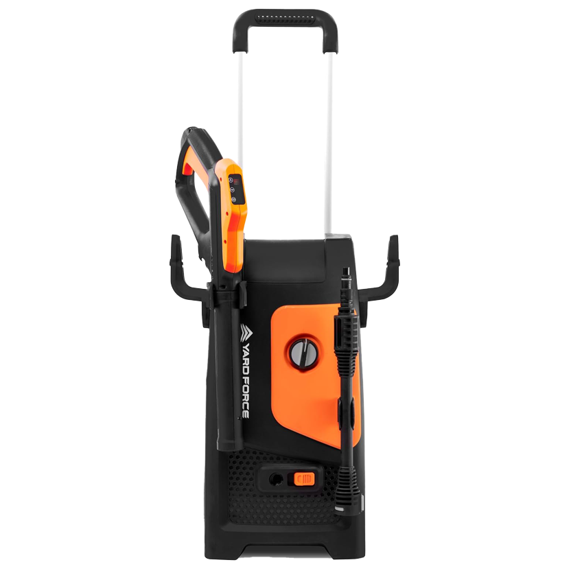 Yard Force EW U13B Hogedrukreiniger (1800 W, 135 bar, 450 l/u) – Krachtige reiniger met slanghaspel, aluminium pomp en 6 m slang