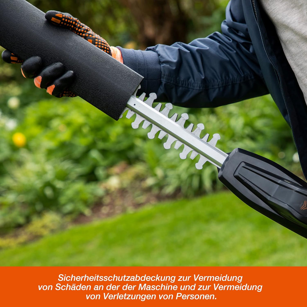 Yard Force iFlex LM F23BN 2 w 1 Akumulatorowa kosiarka i podkaszarka (23 cm, 12 V 4 Ah) – zwrotność 360°, silnik bezszczotkowy i obsługa jedną ręką