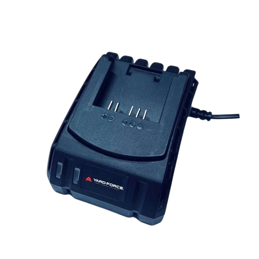 Yard Force 20V 2,4A Lader AL C24C – Voor CR20-serie, Efficiënt laden, Plug & Play bediening