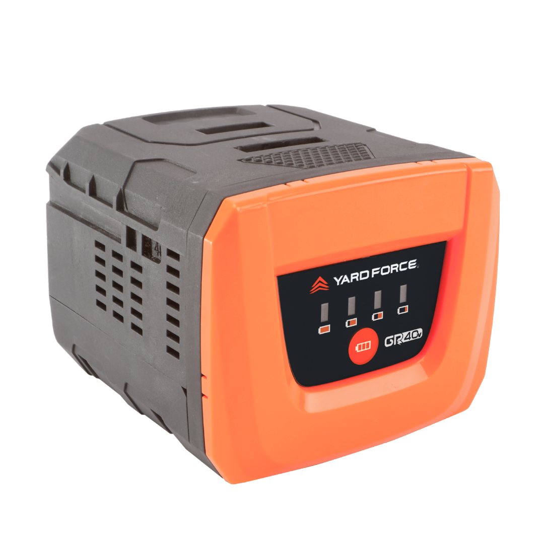 Yard Force 40V 2,5 Ah Lithium-Ionen-Ersatzakku AL G25 – Für GR40-Serie, Kompakt & Robust, Einfaches Wechselsystem