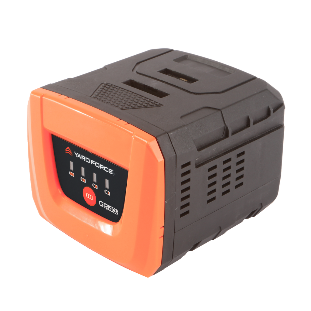 Yard Force 40V 2,5 Ah Lithium-Ionen-Ersatzakku AL G25 – Für GR40-Serie, Kompakt & Robust, Einfaches Wechselsystem
