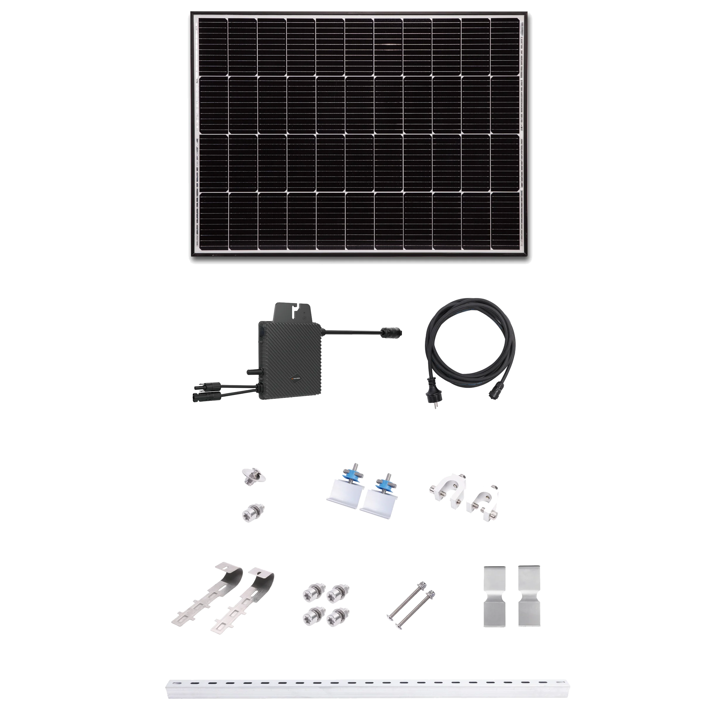 Yard Force LX SP170S-EU Balkon-energiecentrale Starterset (170 Wp) – Uitbreidbaar Plug & Play zonnesysteem incl.