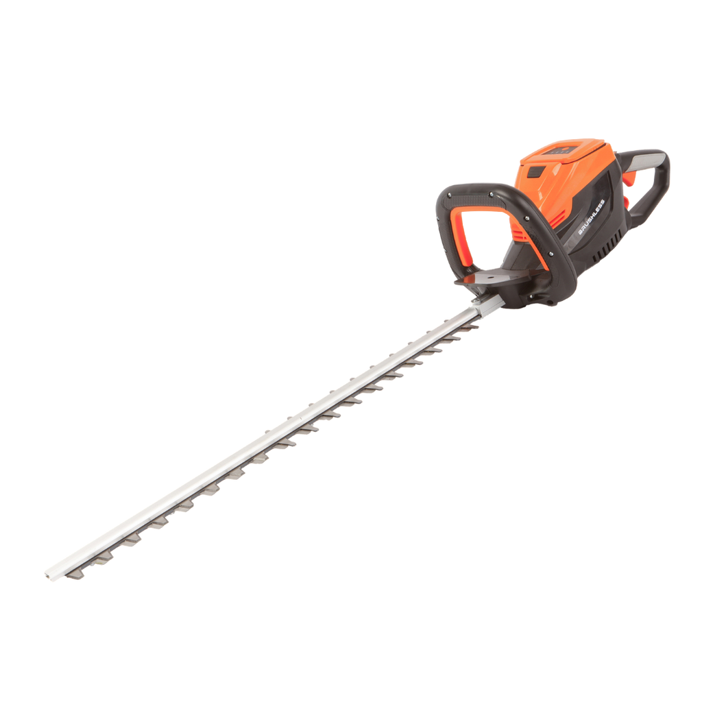 Yard Force 40V Akumulatorowe nożyce do żywopłotu LH G60W-EU – długość cięcia 58 cm, grubość cięcia 28 mm, obrotowy uchwyt (solo / bez akumulatora i ładowarki)