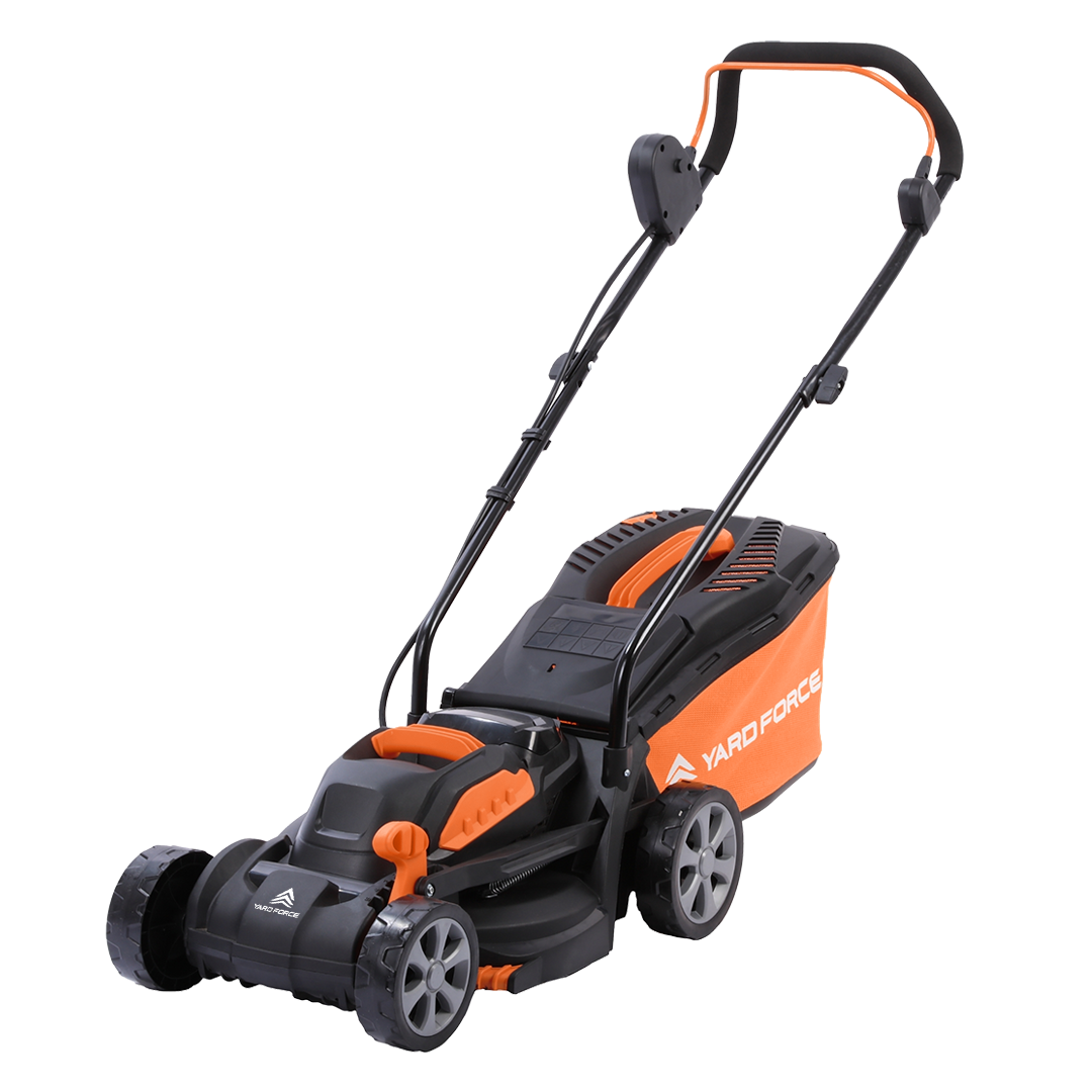 Yard Force 20V Accu-grasmaaier LM C33B – 33 cm maaibreedte, incl. duurzame 20V 5,0 Ah accu & snellader, 30L opvangbak
