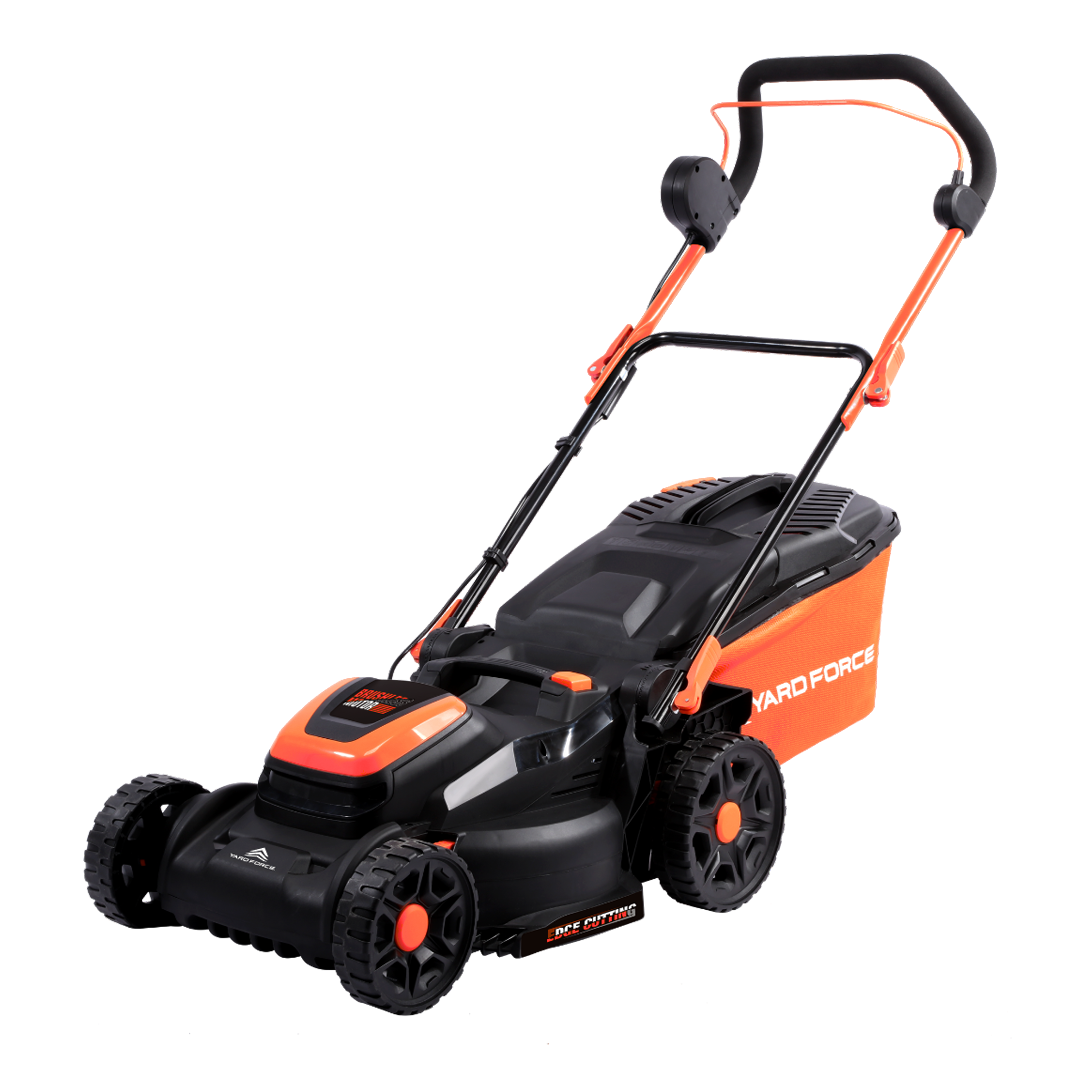 Yard Force 20V Accu-grasmaaier LM C40B – 40 cm maaibreedte, incl. 2x 20V 4,0 Ah accu’s & lader, Torque-Boost, 40L opvangzak met mulchfunctie