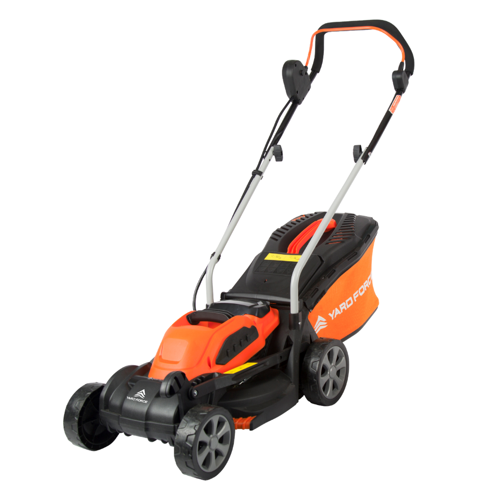 Yard Force kosiarka akumulatorowa 40 V LM G32 – szerokość koszenia 32 cm, z akumulatorem 40 V 2,5 Ah i ładowarką, do 300 m², ultralekka (9,5 kg)
