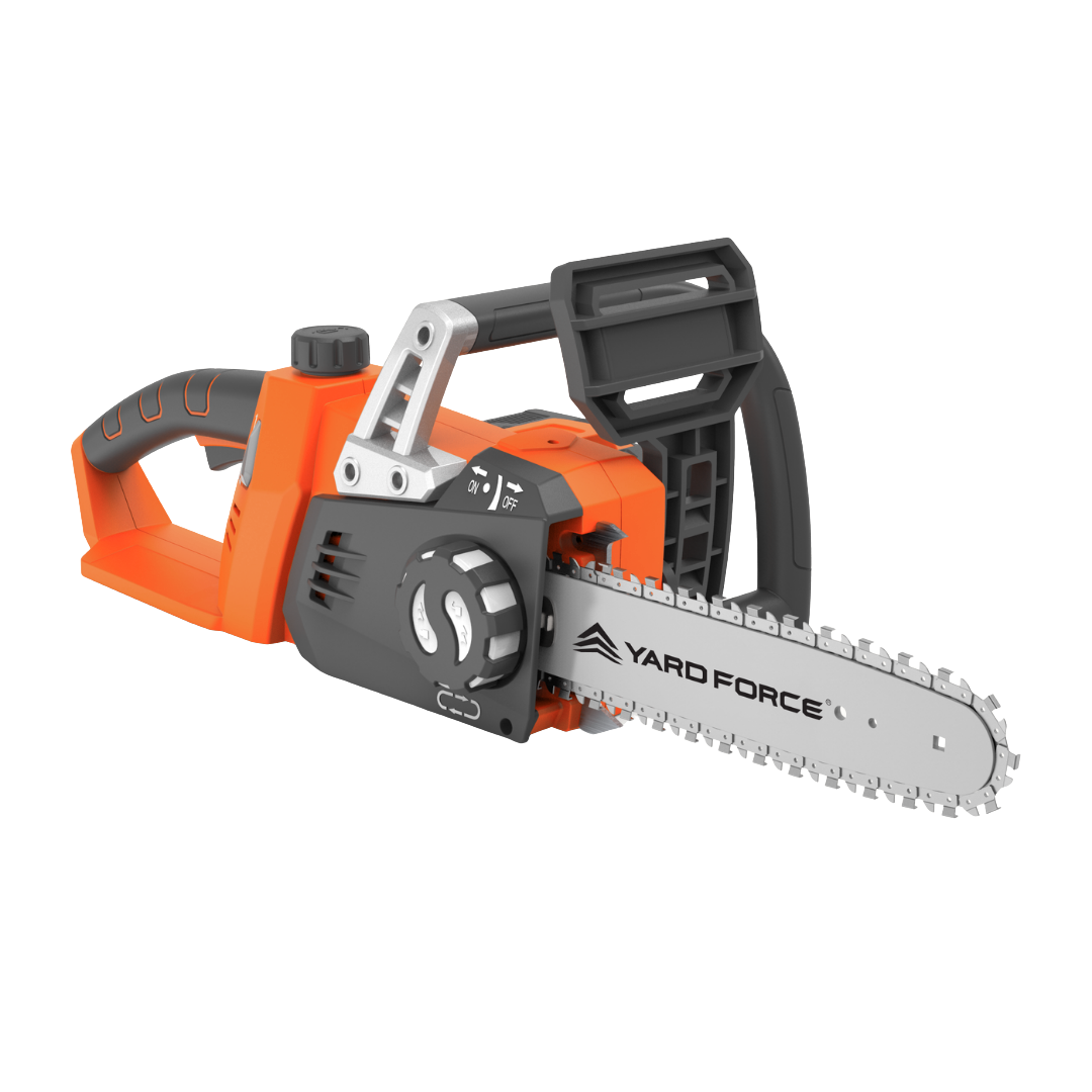 Yard Force 40V (2x20V) Accu-kettingzaag LS C35B – 35 cm Oregon zaagblad & ketting, incl. 2x 20V 2,0 Ah accu's & oplader, gereedschapsloze kettingspanning