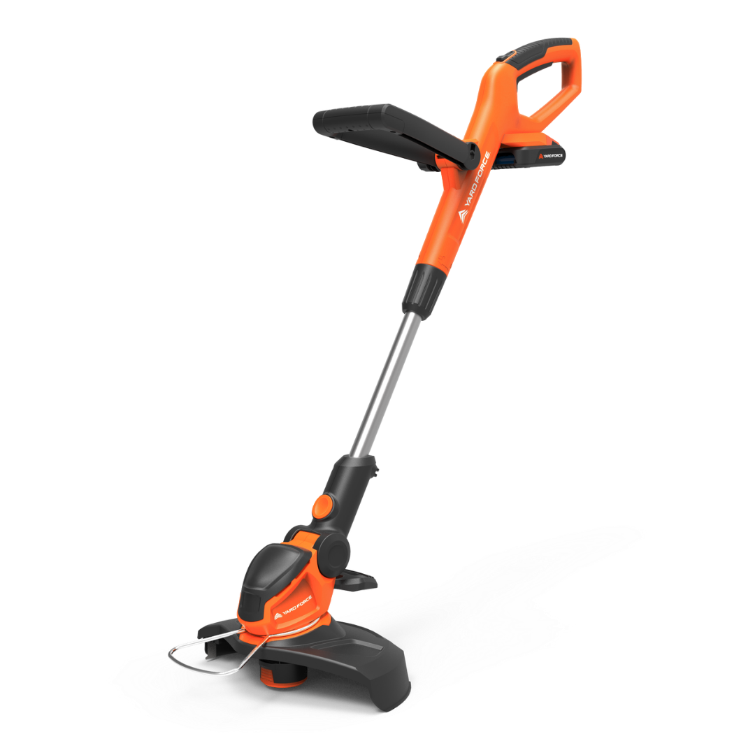 Yard Force 20V Accu grastrimmer LT C25W – 25 cm maaibreedte, telescopische steel (95-110 cm), Auto-Feed (Los apparaat / Zonder accu & lader)