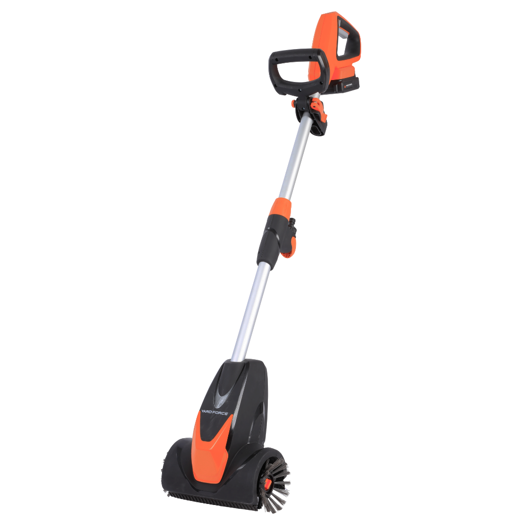 Yardforce Hartbodenreiniger LW CPC1, mit einem leistungsstarken 20 V/4,0 Ah Akku