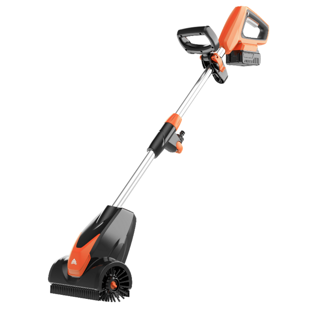 Yard Force 20V Accu-Terrasreiniger LW CPC1 – 20 cm werkbreedte, incl. 20V 4,0 Ah accu & oplader, wateraansluiting voor natte reiniging, 2 snelheidsstanden