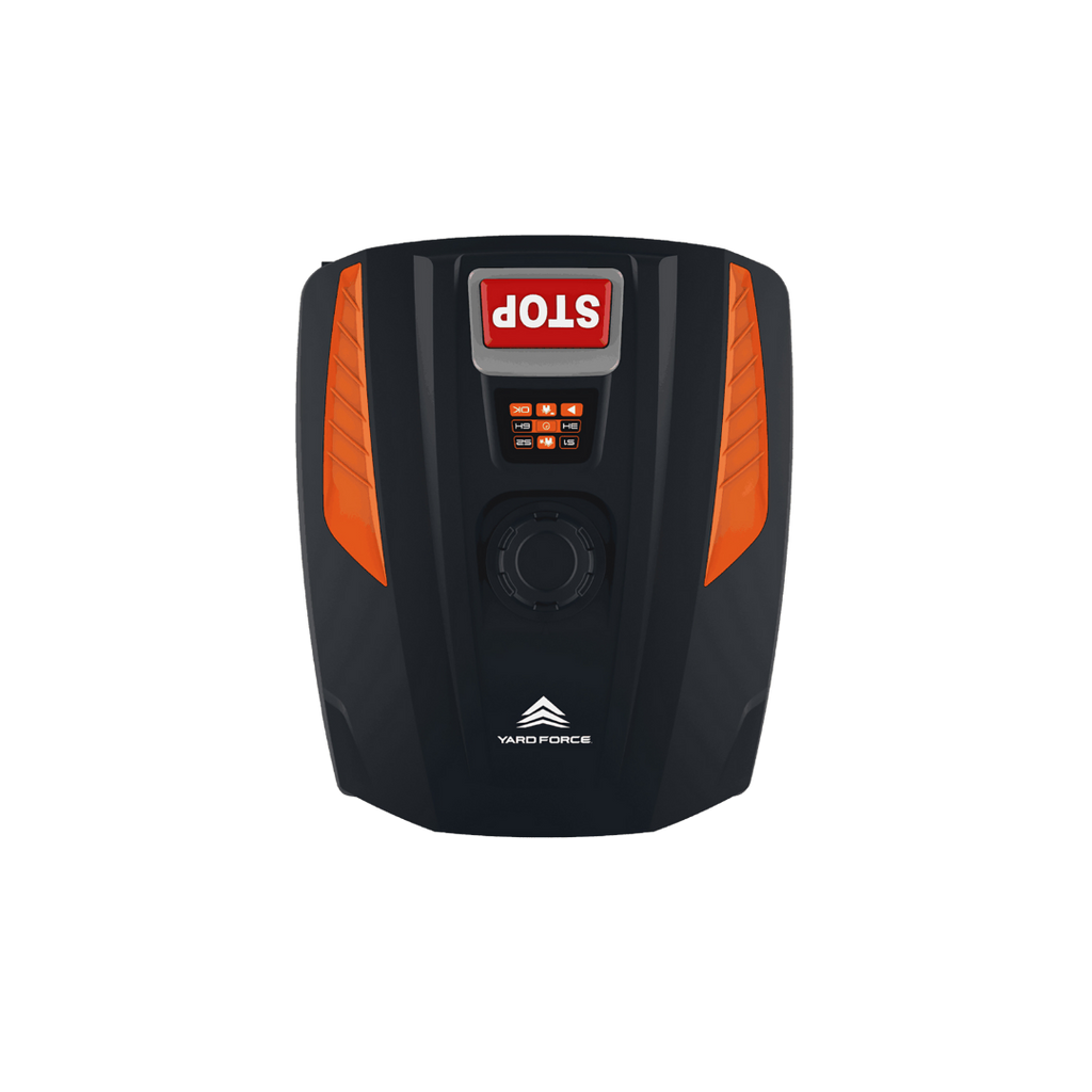 Yard Force 20V Mähroboter MB400 – für bis zu 400 m², Bluetooth App-Steuerung, 16 cm Schnittbreite, 30 % Steigung, inkl. Installations-Set