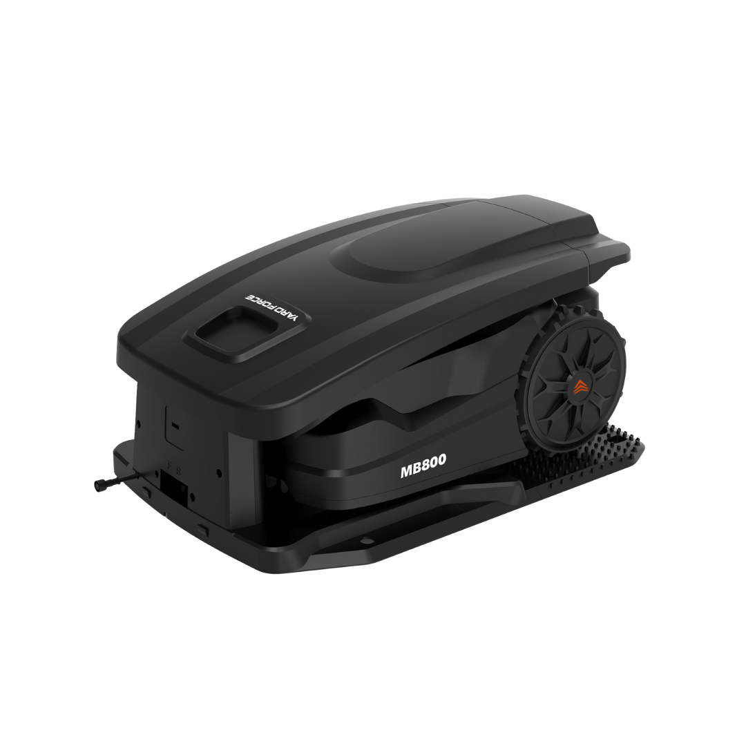 Yard Force 20V Mähroboter MB800 – für bis zu 800 m², Brushless Motor, App-Steuerung, 18 cm Schnittbreite, 40 % Steigung, Regensensor, inkl. Zubehör