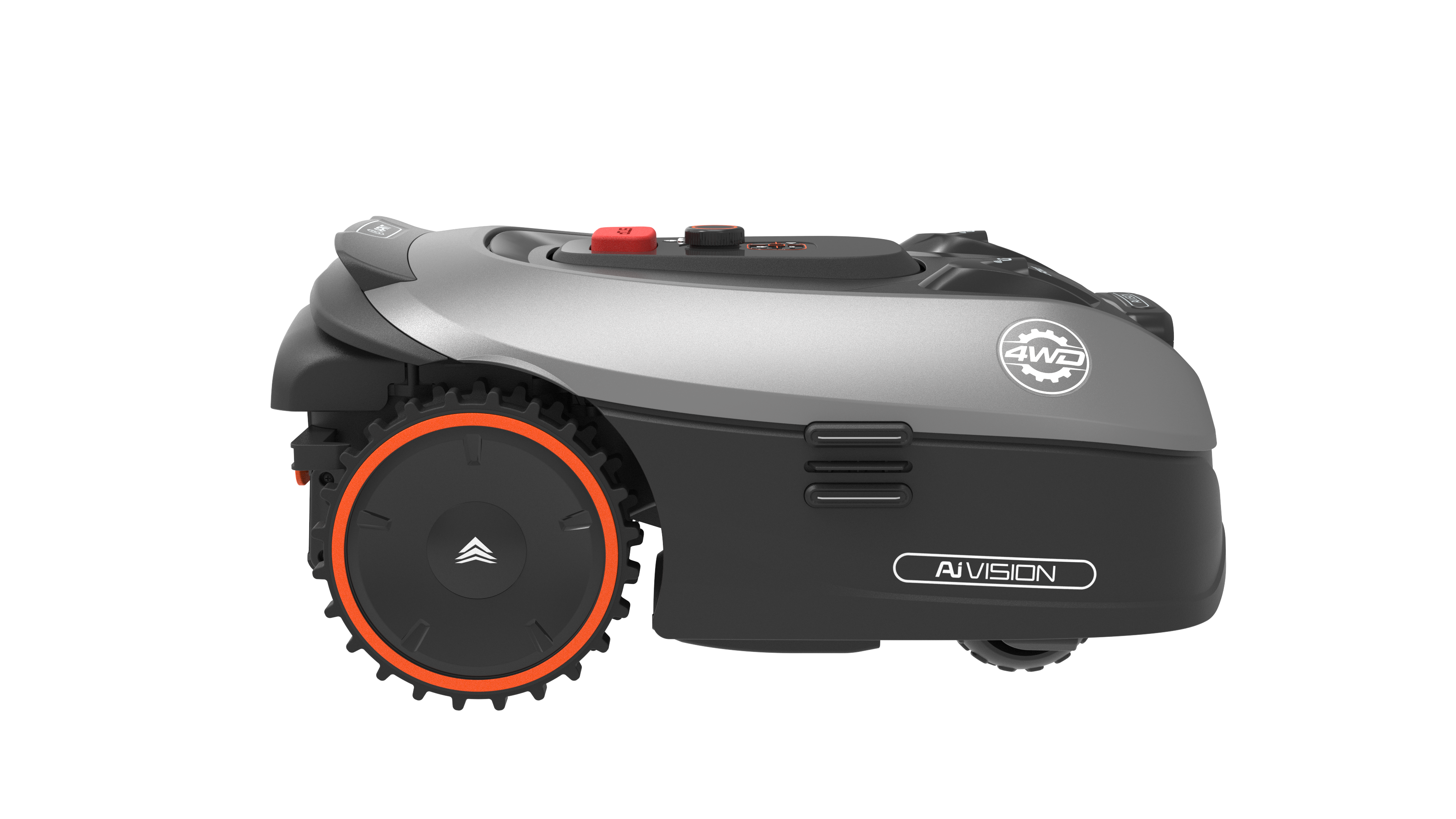 Yard Force 20V vierwielaangedreven robotmaaier Revola iVR10 – 4WD, zonder begrenzingsdraad (RTK+VSLAM), voor tot 1000 m², 70% helling, 4G/WLAN/Bluetooth