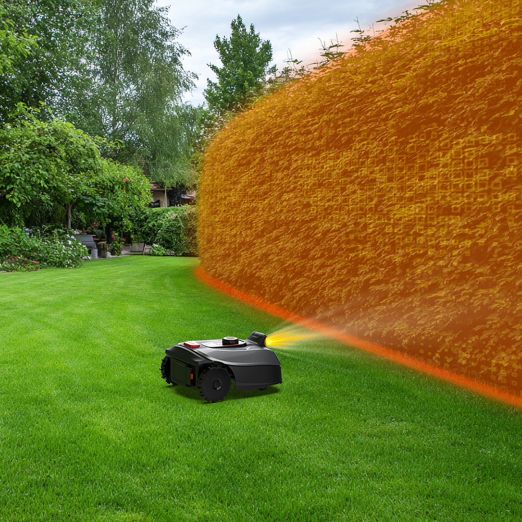 Yard Force 20V Robot koszący AI i600 (nowość 2026) – Bez przewodu ograniczającego, Drop & Go, nawigacja z kamerą AI, Wi-Fi/aplikacja, do 600 m²