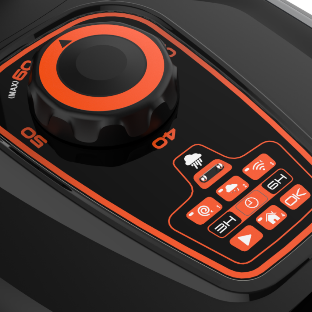 Yard Force 20V Robot koszący AI i600 (nowość 2026) – Bez przewodu ograniczającego, Drop & Go, nawigacja z kamerą AI, Wi-Fi/aplikacja, do 600 m²