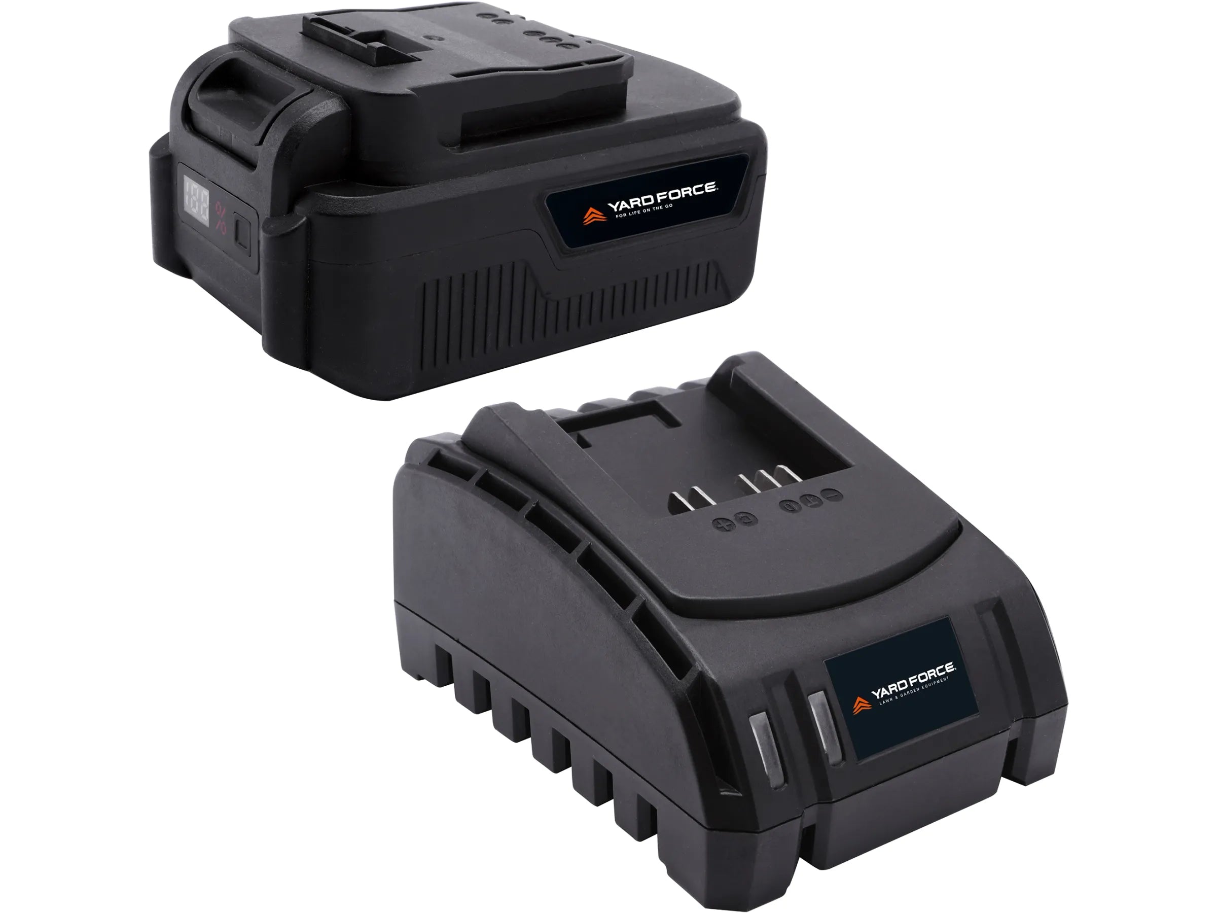 Yard Force LW C02B 20V Accu-middendrukreiniger (22 bar, 220 l/u) – Mobiele, zelfaanzuigende drukreiniger met 5-in-1-spuitmond, 6m slang & 2,5 Ah accu