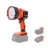Yard Force 20V Akku-Lampe für Arbeitsbeleuchtung mit LED Leuchtmittel, 5 Einstellungen, Max. 1500 LM Leuchtstärke, beweglich Kopf, ohne Akku und Ladegerät