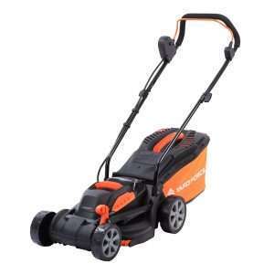 Yard Force Rasenmäher LM C33 inkl. Akku 20V / 4,0 Ah, Schnittbreite ca. 33 cm, Schnitthöhenverstellung 20-60 mm, mit Hybrid-Fangsack 30 Liter, incl. Batterie und Ladegerät