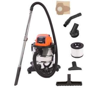 LW CVC1 Nass und Trockensauger mit Akku und Ladegerät 20 Volt